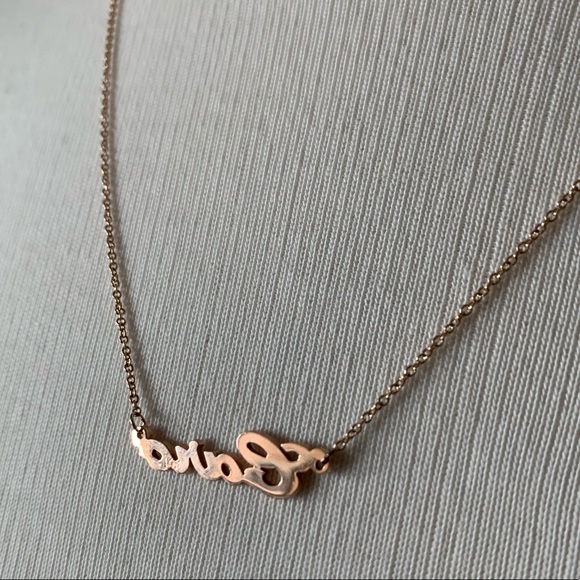 14k Rose Gold “Caro” Caroline not Carrie Nickname - Picture 15 of 16